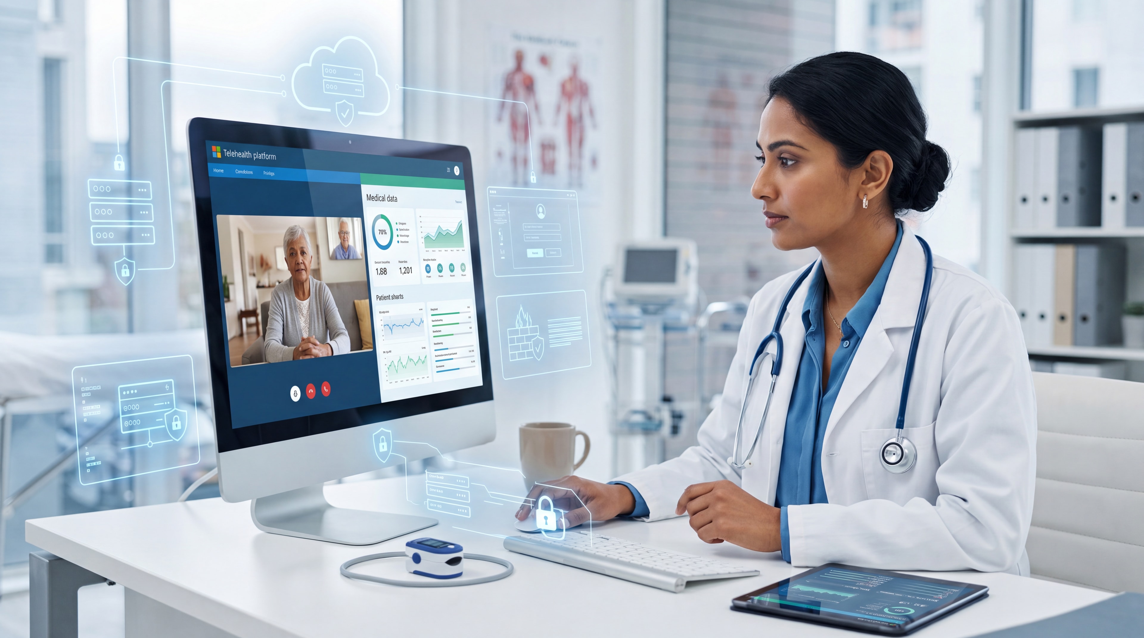 Securing Connected Healthcare: Telehealth, IoMT, and Zero Trust