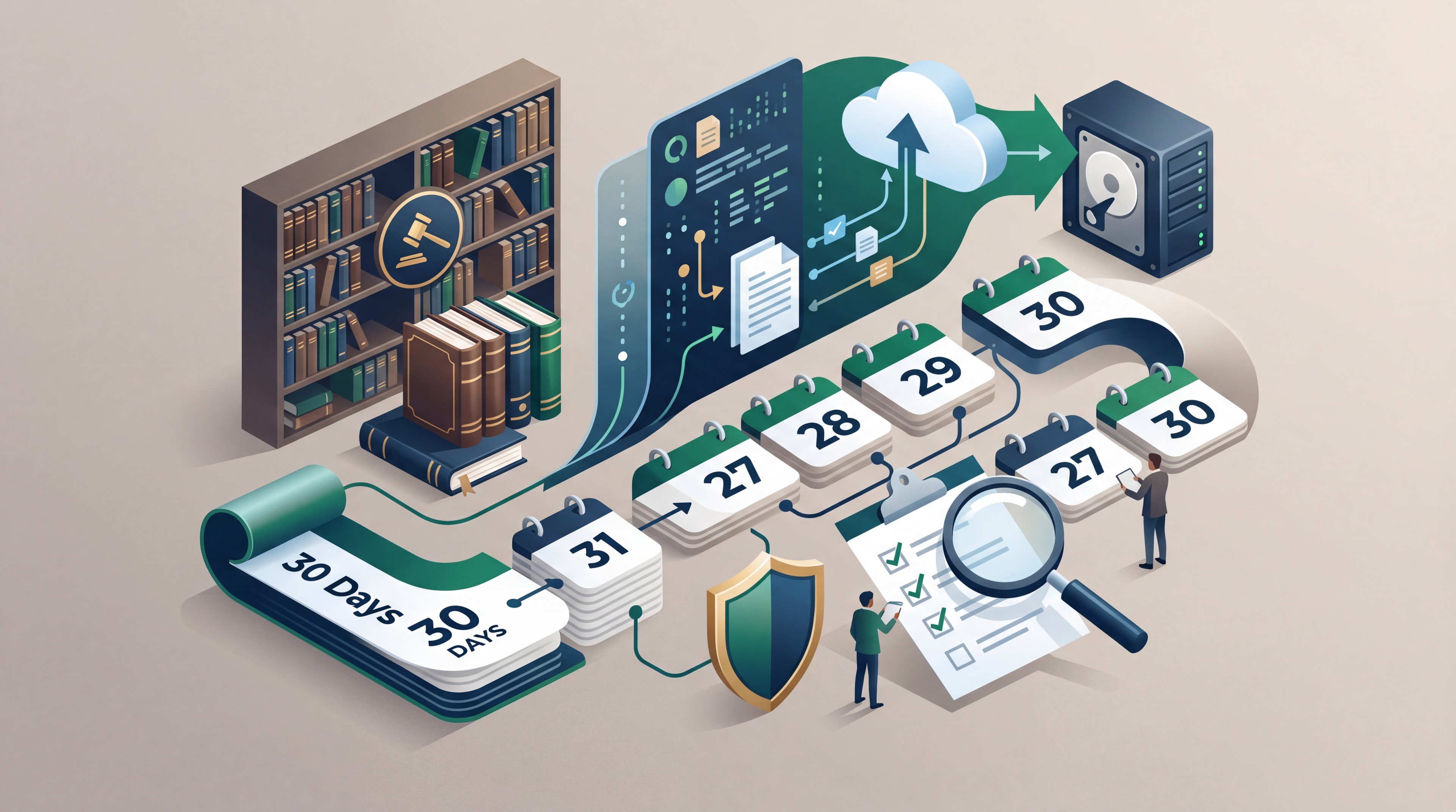 Data Backup & Disaster Recovery for Small Law Firms: A 30-Day Audit Checklist