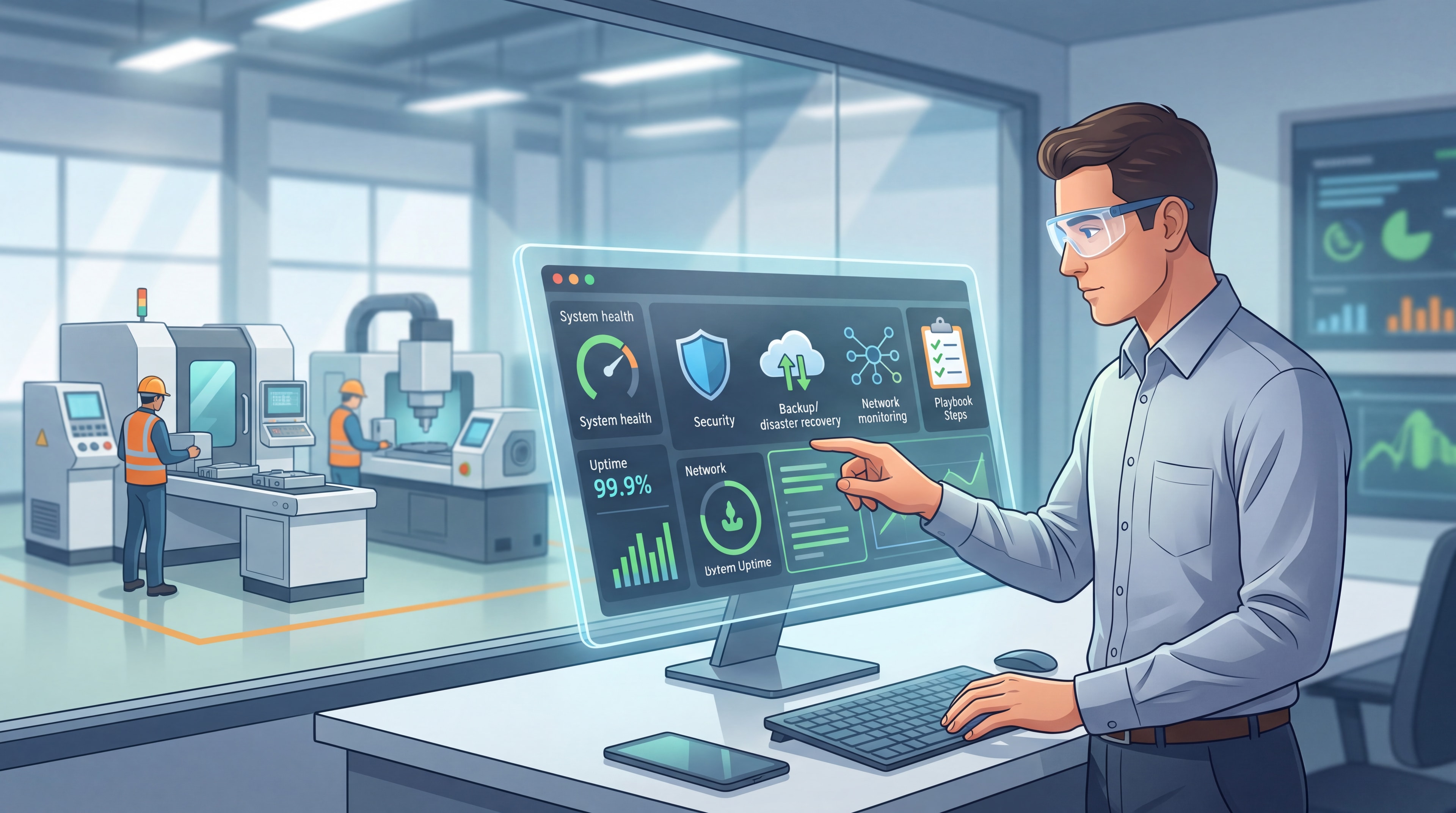 Prevent Manufacturing Downtime: 5-Step IT Operations Playbook for Small Facilities