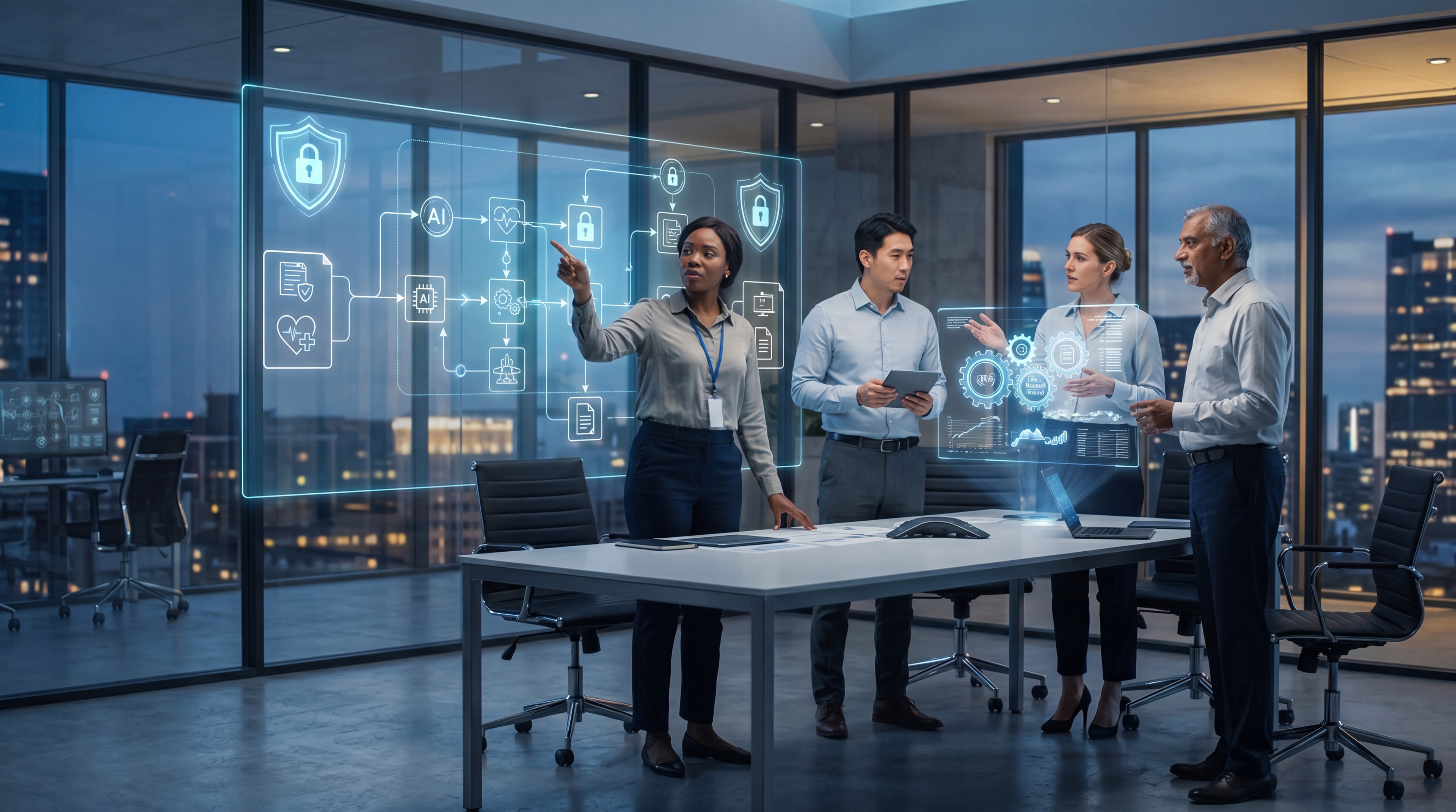 Next-Gen Process Automation: Secure AI Workflows for SMBs