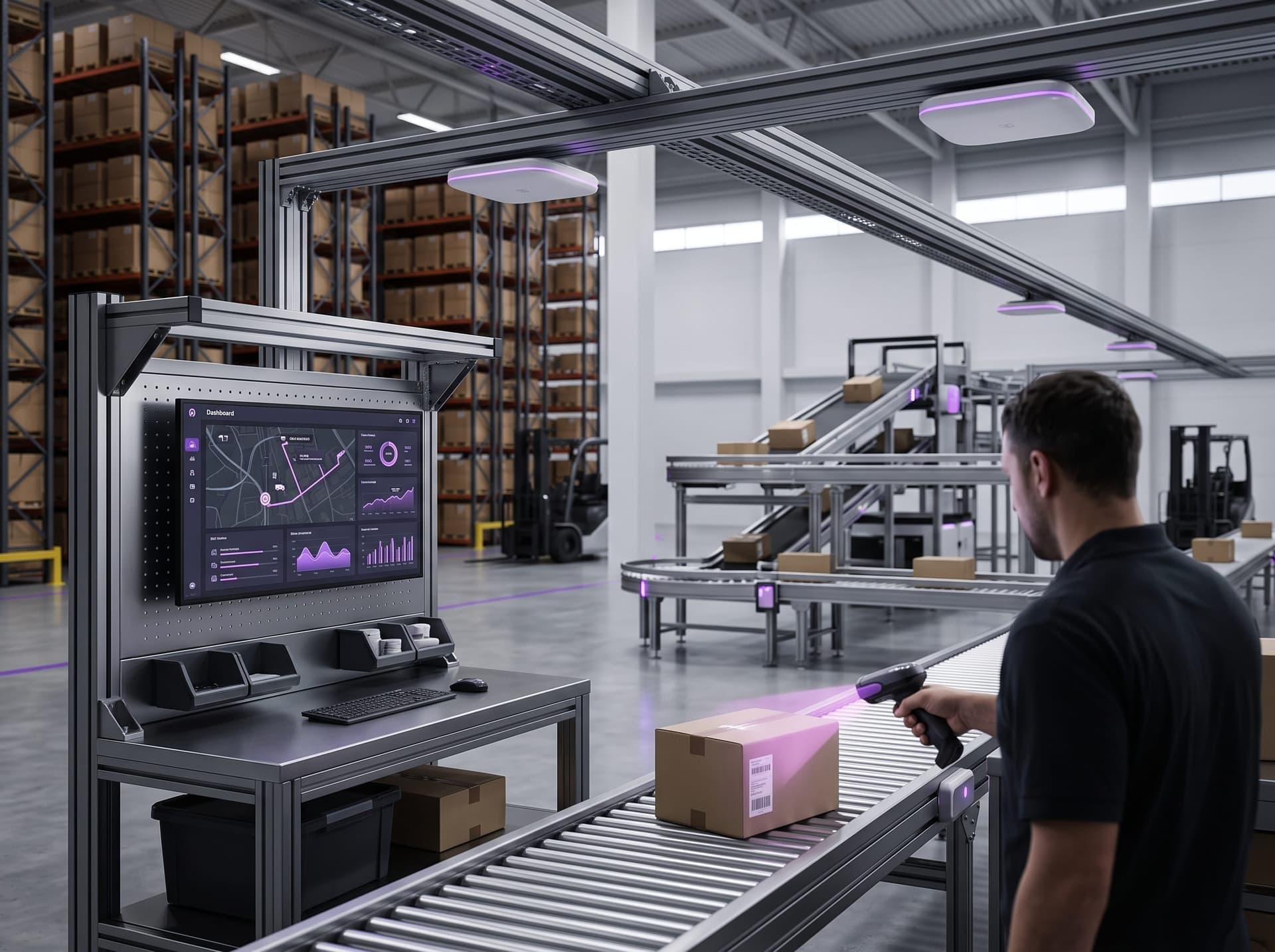 Logistics & Warehousing managed IT environment